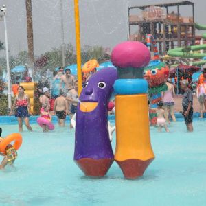 Buy cheap PVC , fiberglass Material Water park toys with water pump in sprayground from wholesalers