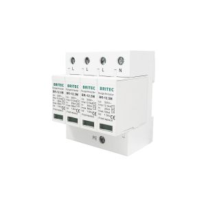 Buy cheap Type 1+2 Surge Protector Against Lightning AC Power 4 Pole Surge Suppressor from wholesalers