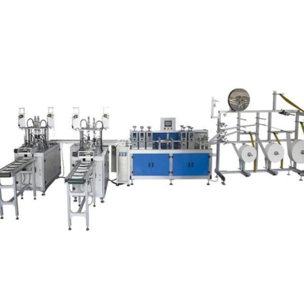 Buy cheap Aluminum Alloy KN95 Nonwoven Fabric Earloop Mask Machine from wholesalers