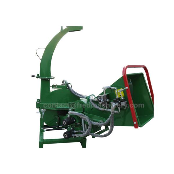 Quality 4 Cutting Knives Hydraulic Wood Chipper With Double Aggressive Rollers for sale