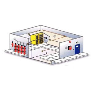 Buy cheap HFC-227ea Data Center Fire Suppression System from wholesalers