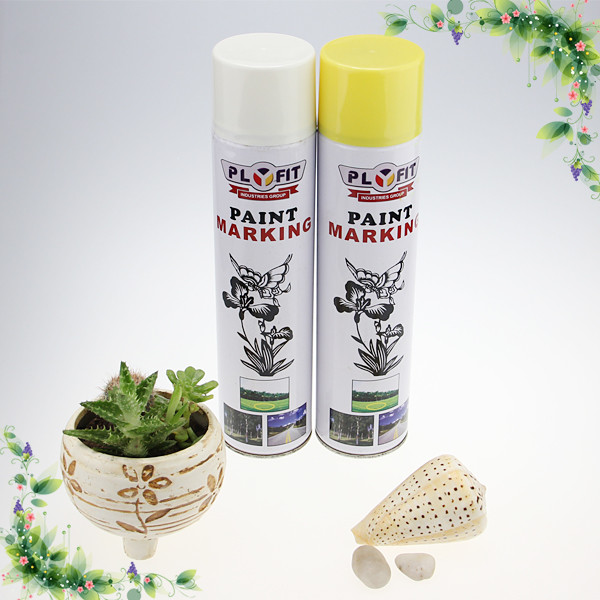 Quality 650ml White Road Acrylic Based Spray Paint Thermoplastic Road Marking Paint for sale