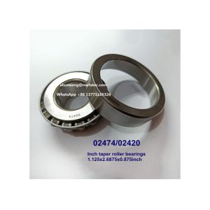 02474/02420 automotive differential bearings inch tapered roller bearings 1