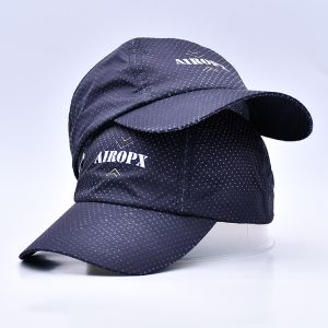 Buy cheap Breathable Adjustable Golf Hats Cotton Nylon Polyester One Size Fits All Custom Design Free Sample from wholesalers