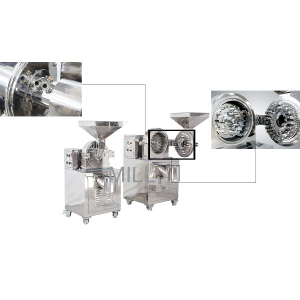 Quality Stainless Steel Industrial Powder Grinder Machine Medicine Processing Durable for sale