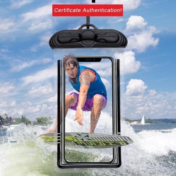 ODM Waterproof Cell Phone Pouch Waterproof Floatable Cell Phone Case Dry Pouch