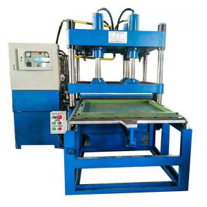 Buy cheap Hydraulic 1000T Rubber Vulcanising Press 5.5KW Vacuum Vulcanizing Press from wholesalers
