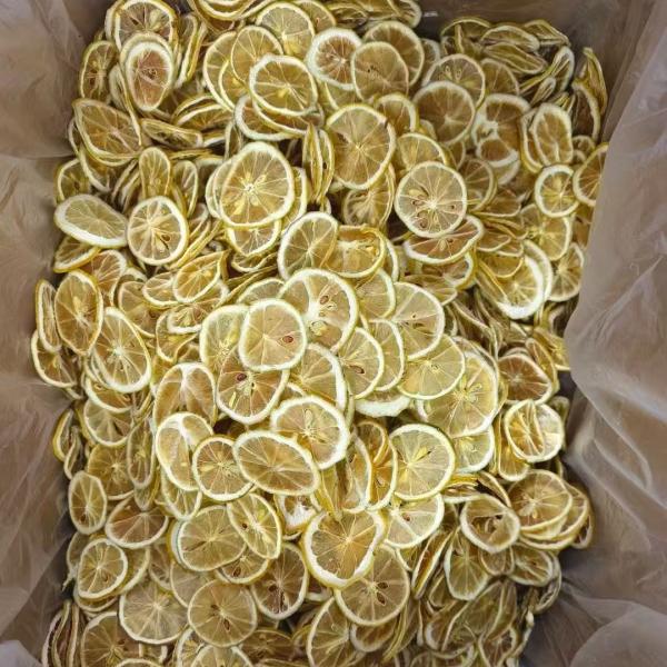 Quality Sugar Free Dried Lemon Slices Dehydrated Lemon Wheels Healthy for sale