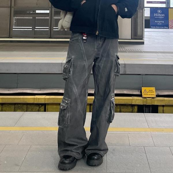 Quality Flared Baggy Oversized Streetwear Jogger Pants for sale