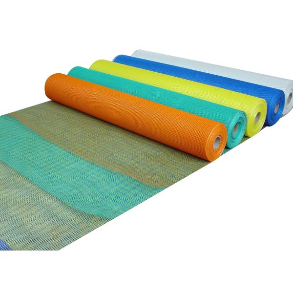 Quality 160gsm Fiberglass Mesh Fabric 4x4mm Construction Alkali Resistant for sale