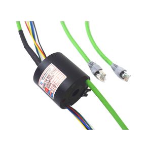 Buy cheap 100M Ethernet Through Hole Slip Ring Ø12.7mm Optional Parameters from wholesalers