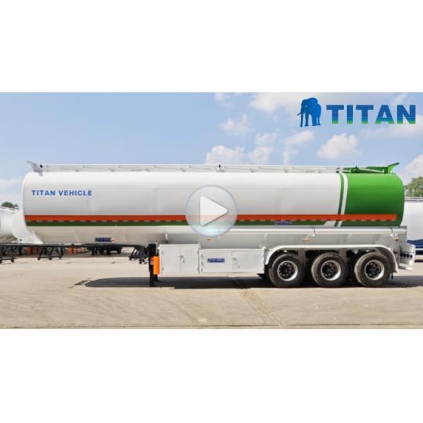 TITAN Tri Axle New Fuel Tanker Trailer for Sale