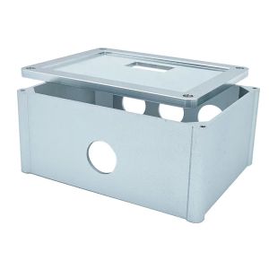 Buy cheap Custom Aluminum Profile aluminum machining parts Caluminum Enclosure Profile from wholesalers