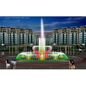 Large Water Dancing Program Control System Dancing Water Fountains