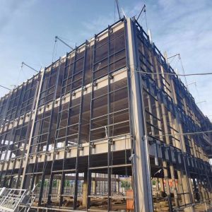 Buy cheap Customized Large Square Meter Warehouse Steel Structure Wide Span Professional from wholesalers