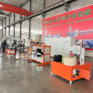 Single Wall Corrugated Hose Making Machine With PLC Control System And AC Motor