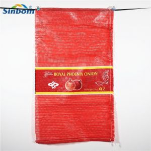 Buy cheap Eco Friendly Mesh Firewood Bag for Ginger Garlic Onion Knitted Reusable Fruit Mesh Bag from wholesalers