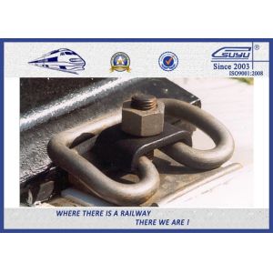 Russian Customized Elastic Rail Clips Steel Plain in Track System