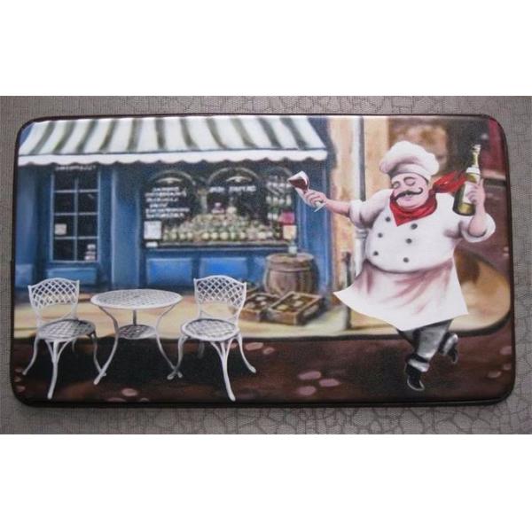 Quality 46*76cm Decorative Door Mats For Kitchen Room Restaurant Caffee Bar for sale