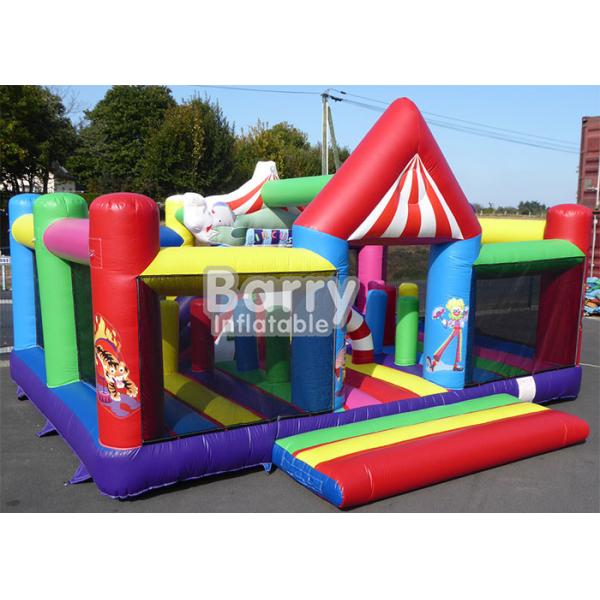 Buy cheap A Shine Circus Commercial Small Jumping Castle Toddler Inflatable Playland from wholesalers