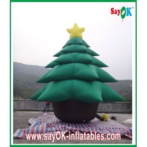 Buy cheap Green Inflatable Christmas Tree Inflatable Holiday Decorations from wholesalers
