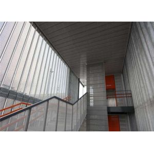 Buy cheap Customized Galvanized Perforated Metal Mesh Cladding Panels Multi Hole Pattern from wholesalers