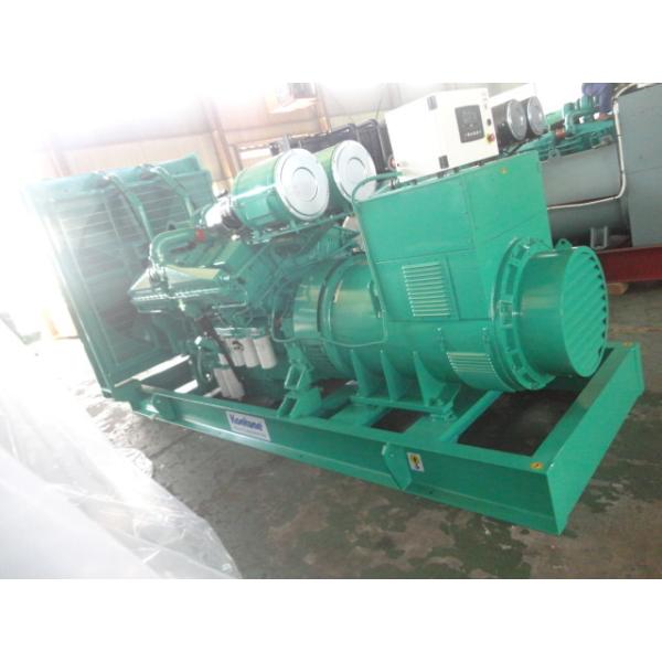 Quality 3 Pole MCCB Open Type Diesel Generator Three Phase 400KW 500KVA Manual / Auto Start for sale