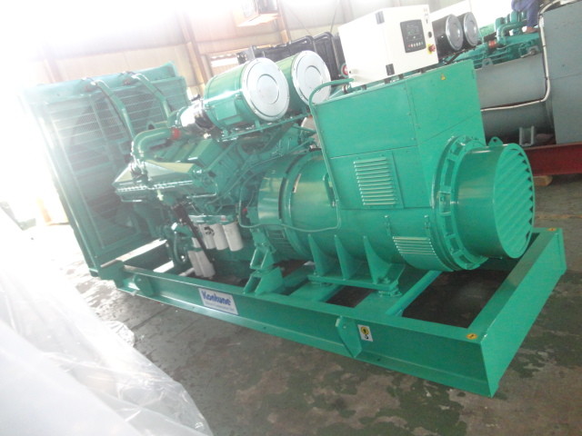 Buy cheap 3 Pole MCCB Open Type Diesel Generator Three Phase 400KW 500KVA Manual / Auto Start from wholesalers