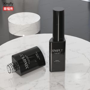 Buy cheap 12ml Triangle Empty Salon Cosmetics UV Gel Nail Polish Bottles from wholesalers