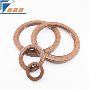 Buy cheap Customized Pump Oil Seal Mechanical Double Lip Rubber Oil Seal Brown Sealer from wholesalers