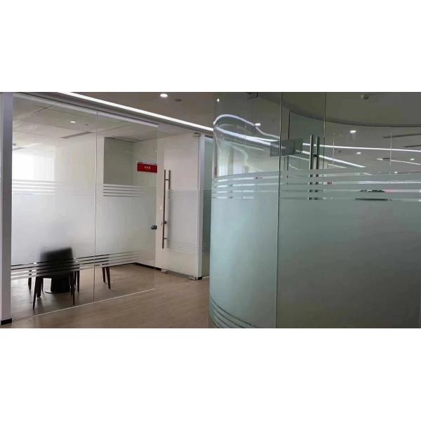 Customizable Permanent Glue Frosted Window Sticker for Smooth and Flat Surfaces