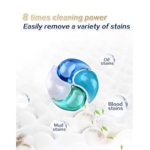Buy cheap 4 In 1 Laundry Capsules Washing Pod Liquid Gel Laundry Detergent Pods Fruity Fragrance For Fresh Apparel from wholesalers
