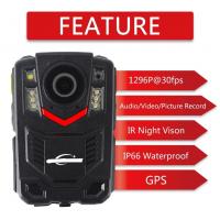 Buy cheap Body Mounted Police Video Cameras With GPS Function product