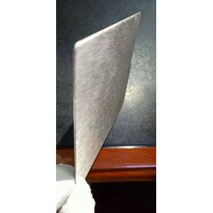 Fine And Rough Silk Pattern Stainless Laminated Plate For Pvc Card Lamination