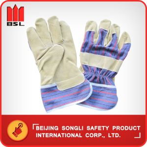 Buy cheap SLG-88PBSA  Pig split leather working safety gloves from wholesalers