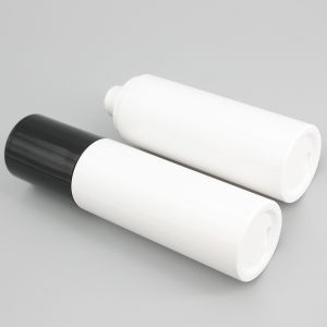 Buy cheap White Cylinder 4oz Face Cleanser 150ml PET Plastic Bottle from wholesalers