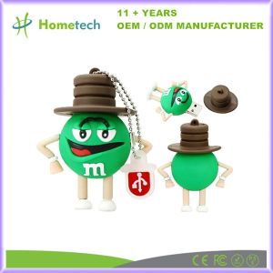 Buy cheap USB 2.0 Cartoons Chocolat M&M Rainbow Bean USB Flash Drive 4GB 8GB 32GB 64GB Pendrive Flash Memory Gifts from wholesalers