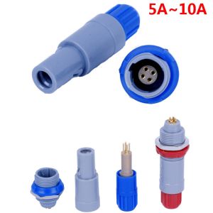 Electrical Push Pull Self-latching Plug Socket Replacement Plastic Tube