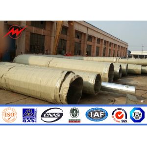 Buy cheap 27M Tapered Transmission Metal Light Pole Three Sections Slip Joint from wholesalers