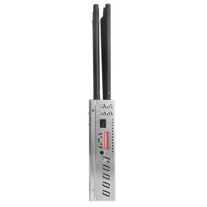 Buy cheap Handheld 12 Antennas Cell Phone Signal Jammer Exterior Aluminum Alloy Shell from wholesalers
