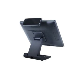 15.6'' Full HD Metal POS System with Optional Card Reader MSR and 9.7'' Second