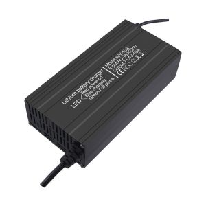 Buy cheap 71.4V 15A 17S 62.9V 15a 20a Lithium Battery Charger With Charging Display OEM Orders Output 12V/1.5A from wholesalers