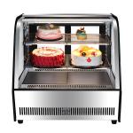 Buy cheap Stainless Steel Cake Chiller Showcase with Glass Display and Temperature Range of 2-8 from wholesalers