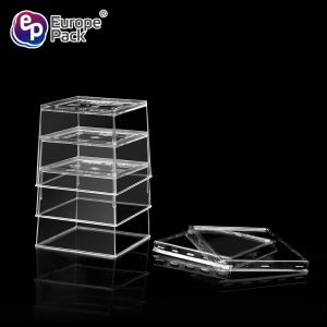 Buy cheap Wholesale Clear Plastic Smoothie Pudding Dessert Disposable Cups With Lids from wholesalers