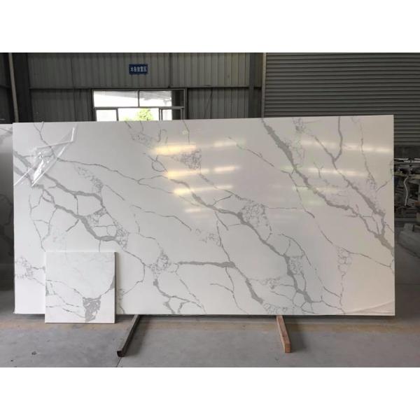 Buy cheap Bathroom Worktop Hard Quartz Stone Slab Quartz Crystal Composition from wholesalers