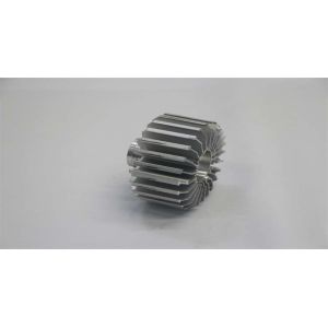 Buy cheap Customized Flexible Aluminum Heat Sink , Round Extruded Aluminum Heatsink from wholesalers