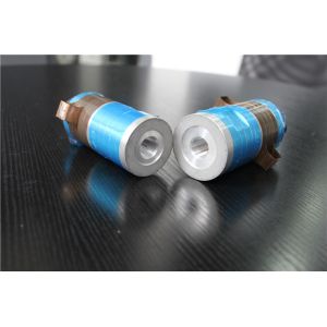 Buy cheap Black Ceramics Ultrasound Welding Transducer , Power 1500w 20khz Ultrasonic Transducer PZT4 from wholesalers