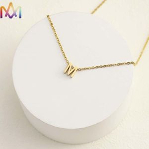 Buy cheap No Allergic Initial Alphabet Womens Engraved Necklace from wholesalers