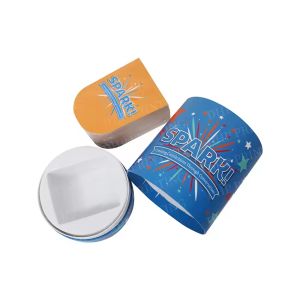 Buy cheap High Contrast Baby Flashcards Custom Visual Stimulation Learning Activity Cards Round Box from wholesalers