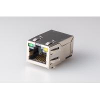 Buy cheap Single Port SMD Modular Jack Rj45 , Rj45 With Transformer With Led PULSE J3011G21DNL product